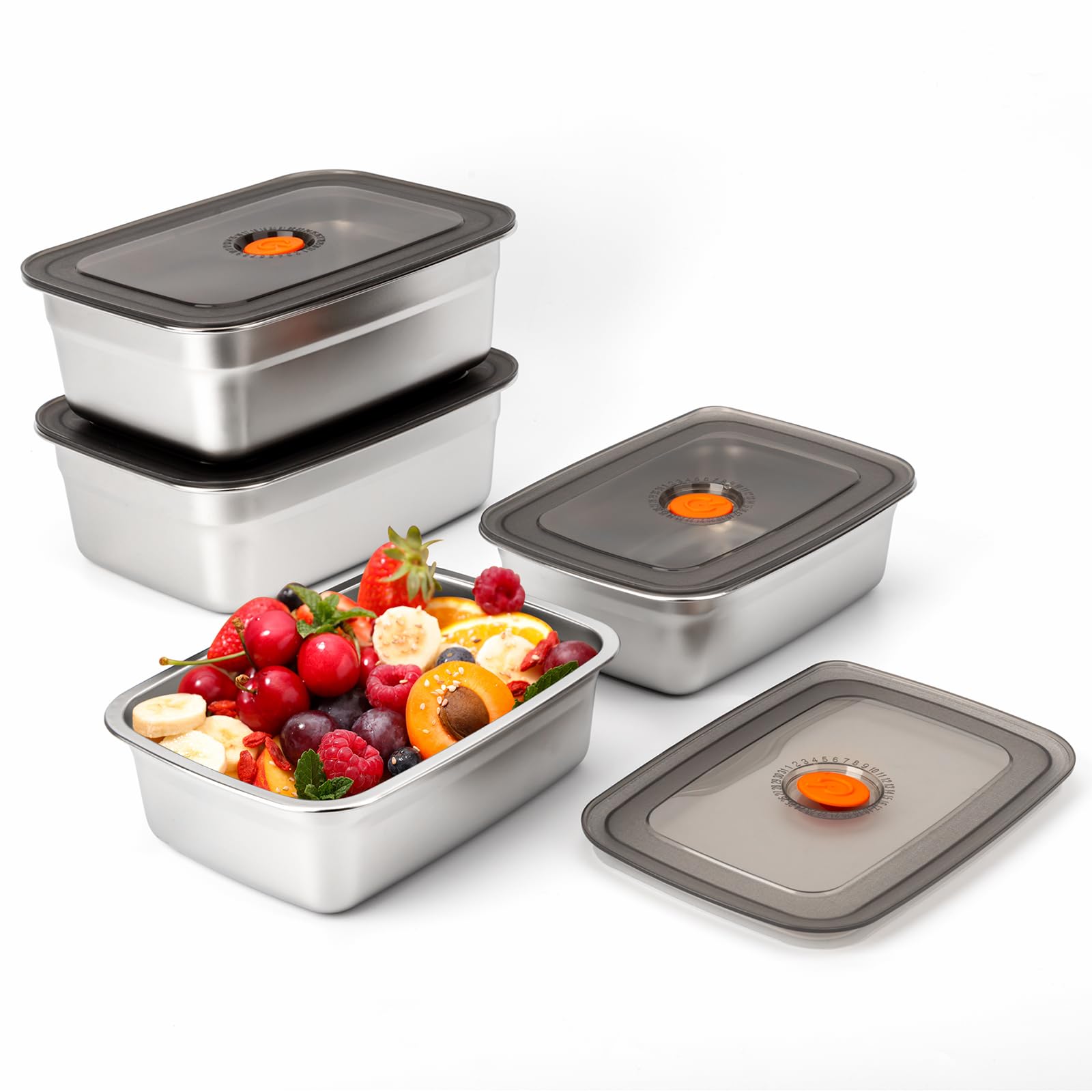 Bento Box - Paslanmaz Çelik Kamp Öğle Yemeği Kutusu
