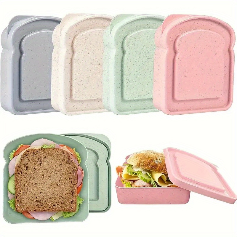 Bento Box - 1 adet Bento Kutuları, Sandviç Kapları,