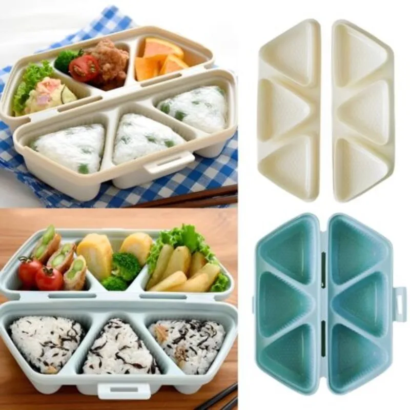 Sushi Making Kit - Yaratıcı Üçgen Suşi Kalıbı Presi Üçgen