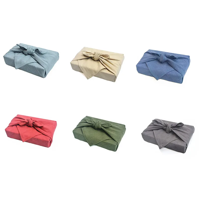 Furoshiki - Japon Furoshiki Mendili Pamuk ve Keten