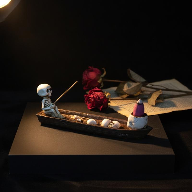 Yaratıcı Kafatası Tasarımlı Tü - Incense Holder incelemesi ve fiyatı