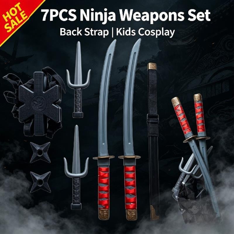 Cadılar Bayramı 1:1 Ninja Seti - Japanese Knife incelemesi ve fiyatı